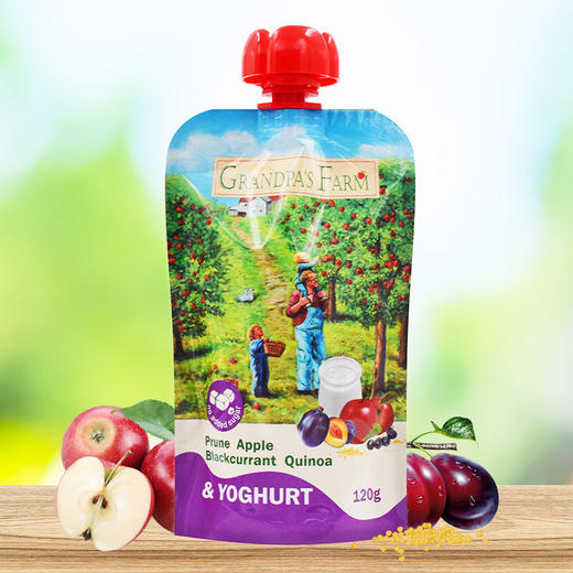 爷爷的农场风味发酵乳果泥120g 多口味 商品图0