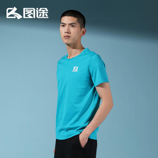 Senselead森力/男式短袖棉T恤 SSAJI81165 商品图2