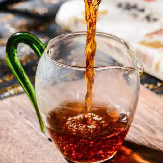 澜沧古茶2007年盘古熟砖普洱熟茶盒装243g*2 商品图2