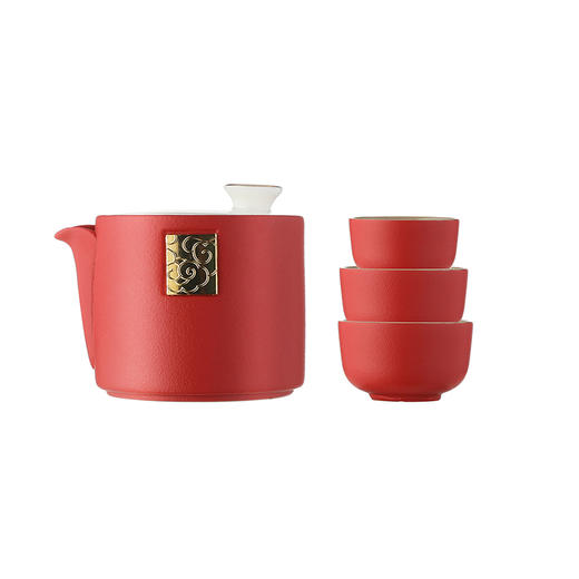 TA31-0053BP 鎏金如意 旅行茶具组 商品图1