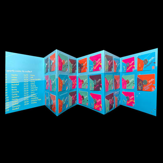 伦敦奥运会纪念币大全套(共29枚) 、英国皇家造币厂、带官方卡册、分体卡 商品图7