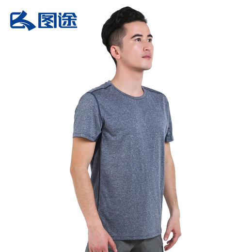 Senselead森力/男式速干圆领短T恤 SSAJG81013 商品图9