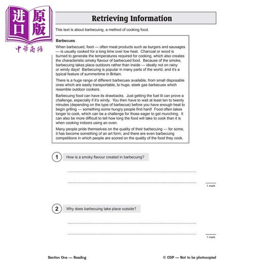【中商原版】英国CGP原版 KS2英语数学套装2册 SATs小升初考试复习+问题书拓展版 10-11岁 小学6年级 2022年考试适用 含答案 商品图4