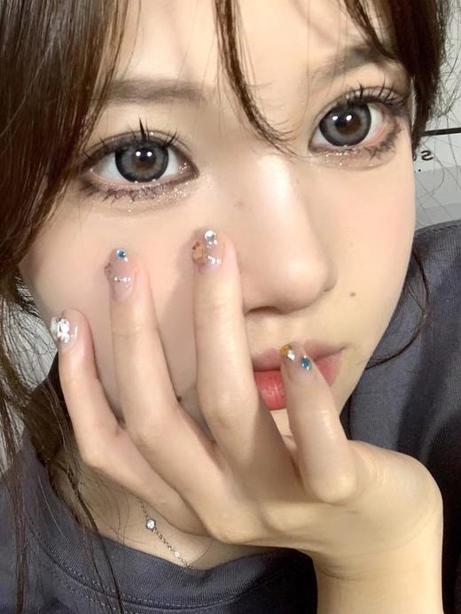 honeyparty 美瞳 甜樱星空蓝 直径14.5mm着色14.0mm 商品图3