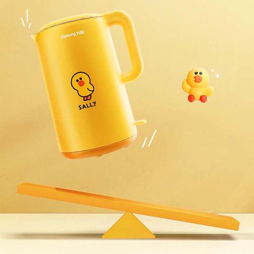 九阳（509592
）（Joyoung）烧水壶 K17-F31XL 家用大容量 电热水壶 一体 自动断电 Line莎莉鸡 开水壶 商品图4