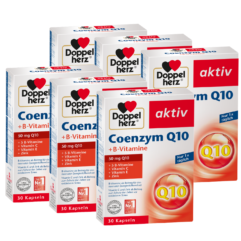 【德国双心】辅酶Q10半年卡 辅酶q10*6盒