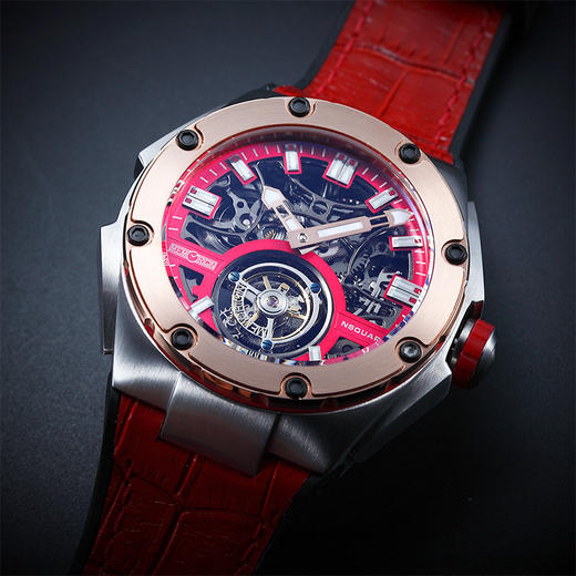 MEMORIGIN万希泉速度x时间 DynamicSeries陀飞轮男腕表透底机械表 商品图1