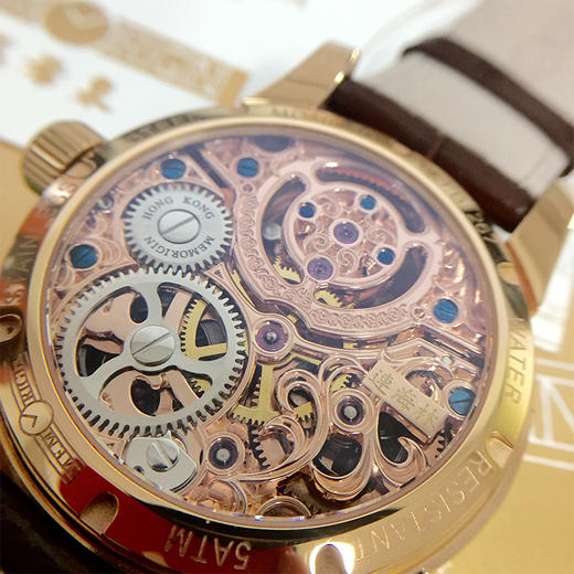 MEMORIGIN万希泉星空传奇系列尊爵版陀飞轮腕表男士时尚机械手表 商品图3