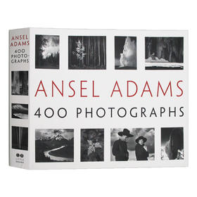 安塞尔亚当斯 英文原版 摄影艺术画册 Ansel Adams 400 Photographs 400幅黑白作品照片 英文版进口原版英语摄影艺术书籍