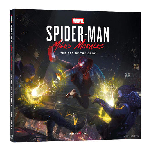 蜘蛛侠 迈尔斯莫拉莱斯 游戏艺术设定集 英文原版 Marvel's Spider-Man: Miles Morales The Art of the Game 英文版进口英语书籍 商品图0