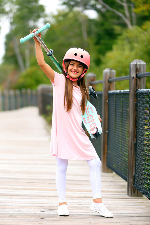 【下架不用】M-cro Deluxe Maxi T把儿童滑板车LED3轮踏板车闪光车轮 适用2.5岁~12岁-【玩具】 商品图8