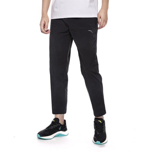 【S断码】安踏运动裤男长裤新款梭织跑步速干裤透气九分裤152235501【库存有限，如无货将做退款，介意慎拍！】 商品图0