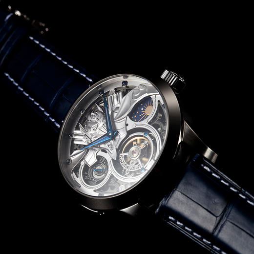 MEMORIGIN 万希泉陀飞轮腕表 机械表 变形金刚5 机芯刻字 大黄蜂 商品图2