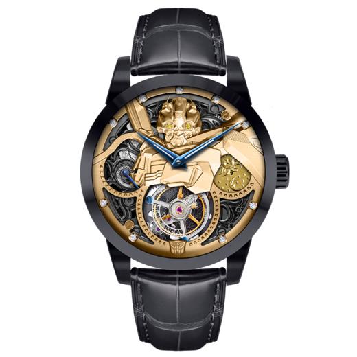 MEMORIGIN 万希泉陀飞轮腕表 机械表 变形金刚5 机芯刻字 大黄蜂 商品图1