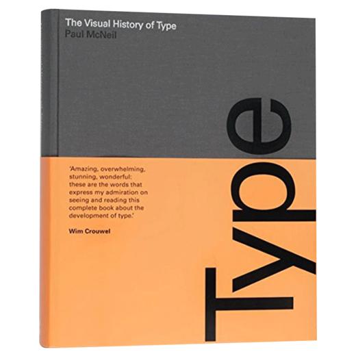 字体视觉历史 英文原版 The Visual History of Type 艺术字体设计图书 英文版 进口英语书籍 商品图1