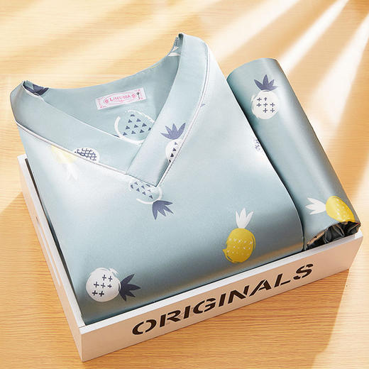 「23款可选」睡衣女 双短袖时尚家居服上衣下装套装 商品图0