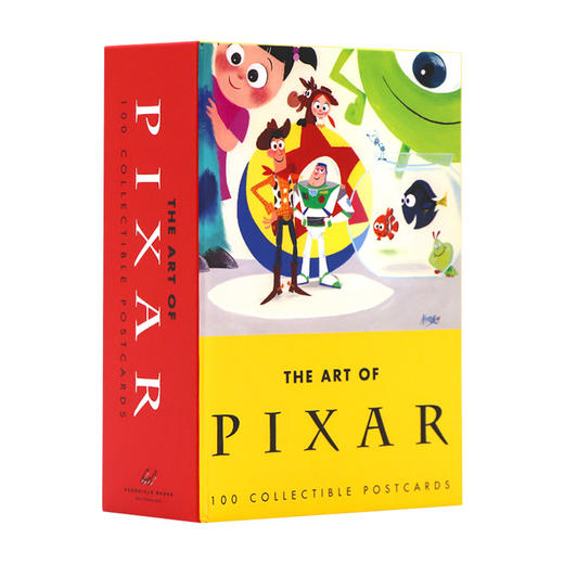 皮克斯的艺术1 100张珍藏动画明信片 英文原版 Art of Pixar Animation Studios Postcards 迪斯尼动画明星周边 英文版进口英语书 商品图0