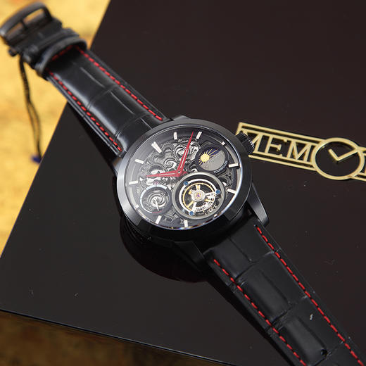 MEMORIGIN万希泉FMCS青年冠军方程式系列陀飞轮腕表机械表男手表 商品图1