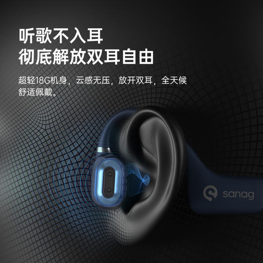 Sanag A5spro新概念气传导蓝牙耳机 商品图2