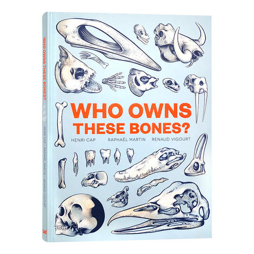 这些骨头是谁的？ 英文原版 Who Owns These Bones? 认识骨骼 儿童趣味认知7-12岁 英文版 进口英语书籍 商品图0