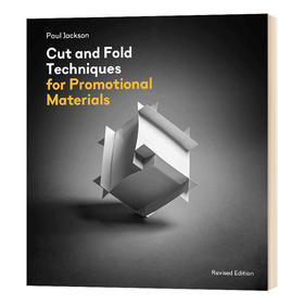 剪切折纸技术 制作宣传材料 英文原版 Cut and Fold Techniques for Promotional Materials 英文版进口英语艺术类书籍