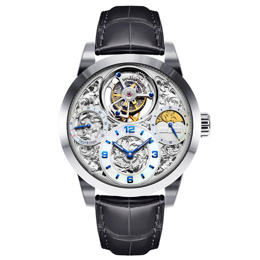 MEMORIGIN万希泉星空传奇系列尊爵版陀飞轮腕表男士时尚机械手表 商品图1