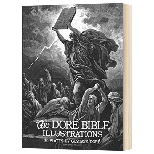 多雷插画黑白版画 英文原版 The Doré Bible Illustrations 英文版进口原版英语艺术类书籍 商品图1