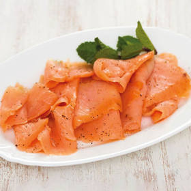 自制烟熏三文鱼200克 Homemade Smoked salmon 200g