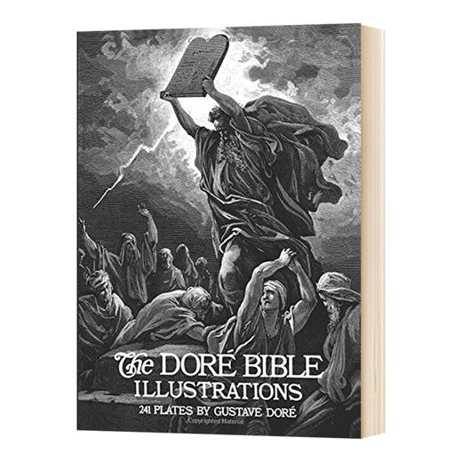 多雷插画黑白版画 英文原版 The Doré Bible Illustrations 英文版进口原版英语艺术类书籍 商品图0