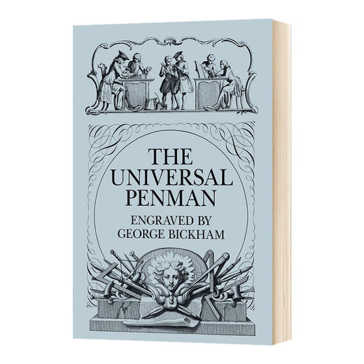 世界书法家 英文原版 The Universal Penman 英语练字花体字书法字体 英文版进口英语艺术类书籍 商品图0