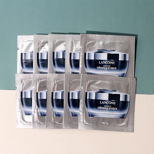 【爆款超低价预售 急单慎拍】最新版十片价 兰蔻肌底精华焕亮眼霜1ml十片 小黑瓶发光专柜小样 商品图0