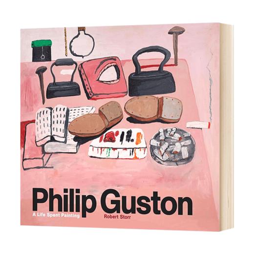 菲利普加斯顿作品全集 英文原版 Philip Guston 一生的画作 美国当代艺术家表现主义现实主义画册 英文版 进口书 商品图1