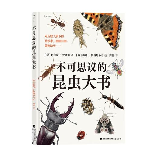 不可思议的昆虫大书 8岁+ 巴尔特·罗塞尔 著 科普百科 商品图0