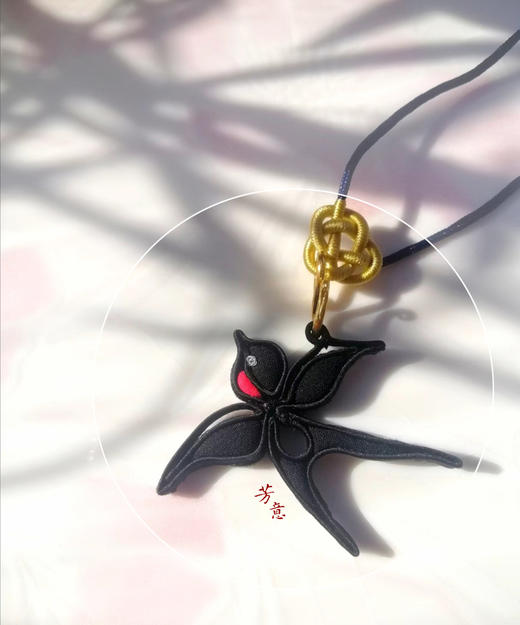 燕子盘扣吊坠项链○芳意旗袍 商品图0