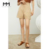 【商场同款】麦檬夏翻折脚口宽边高腰短裤5C6250962 商品缩略图0