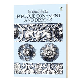 巴洛克式装饰品及设计 英文原版 Baroque Ornament and Designs 英文版进口原版英语艺术类书籍