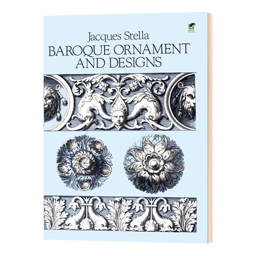 巴洛克式装饰品及设计 英文原版 Baroque Ornament and Designs 英文版进口原版英语艺术类书籍 商品图0