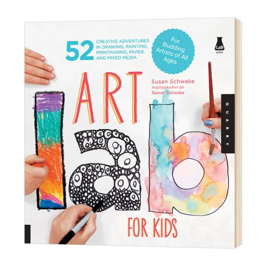 创意绘画实验室 英文原版 Art Lab for Kids 52 Creative Adventures in Drawing 儿童艺术启蒙 英文版进口原版英语书籍 商品图1