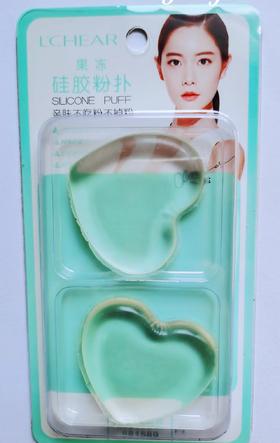 妆字号 蕾琪果冻硅胶粉扑