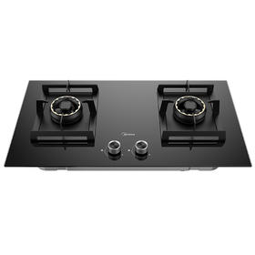 美的(Midea)（509534
） 燃气灶 嵌入式 灶具 钢化玻璃 燃气灶双灶家用5.0KW大火力黑晶宽面板台嵌两用双灶 JZT-Q67