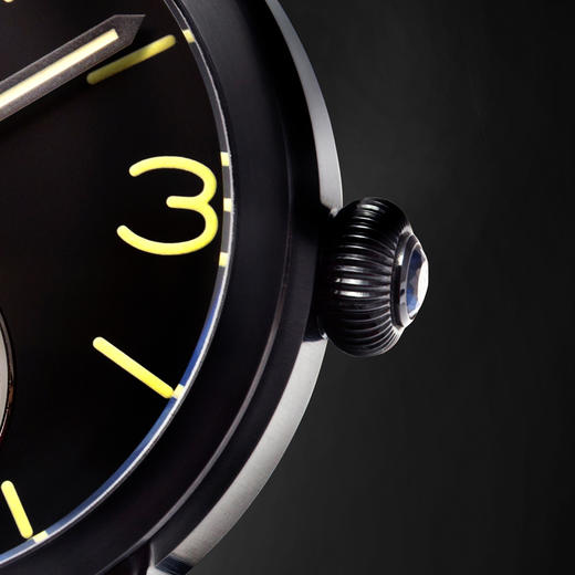 MEMORIGIN万希泉陀飞轮军表系列腕表机械表刻字男士皮带手表男表 商品图4