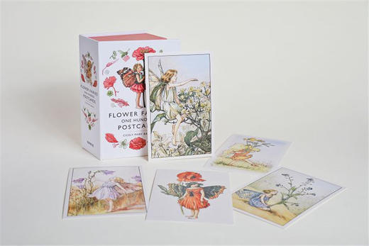 花仙子明信片100张 英文原版 Flower Fairies One Hundred Postcards  手绘明信片 花精灵 周边 英文版进口英语书籍 商品图1