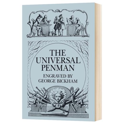 世界书法家 英文原版 The Universal Penman 英语练字花体字书法字体 英文版进口英语艺术类书籍 商品图1