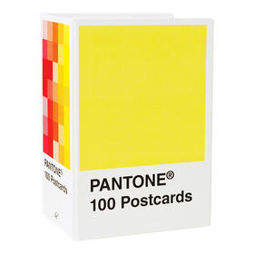 潘通明信片 英文原版 Pantone Postcard Box 配色 派通色彩卡片 设计 Chronicle Books 英文版进口原版英语书籍