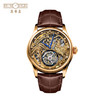 MEMORIGIN万希泉生肖系列鸡腕表男陀飞轮机械表真皮镂空男士手表 商品缩略图0