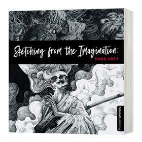 想象素描 黑魔法 手绘插画技巧 英文原版 Sketching from the Imagination 幻想速写集 黑暗艺术 英文版进口原版英语书籍