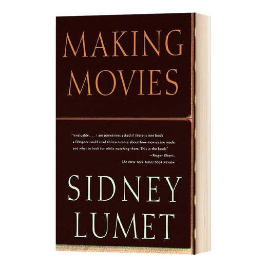 西德尼·吕美特谈拍电影 英文原版 Sidney Lumet Making Movies 英文版 进口英语书籍 商品图0