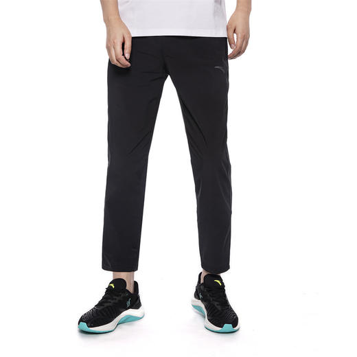 【S断码】安踏运动裤男长裤新款梭织跑步速干裤透气九分裤152235501【库存有限，如无货将做退款，介意慎拍！】 商品图1