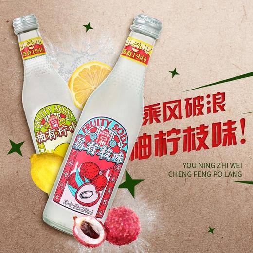亚洲海盐荔枝味汽水 275ml/瓶 商品图0