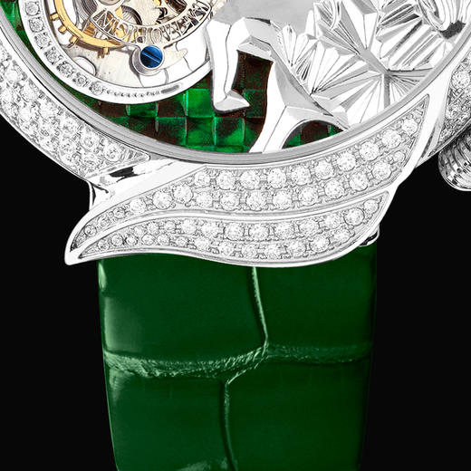 MEMORIGIN万希泉12星座系列射手座陀飞轮钻石腕表机械表镂空手表 商品图4